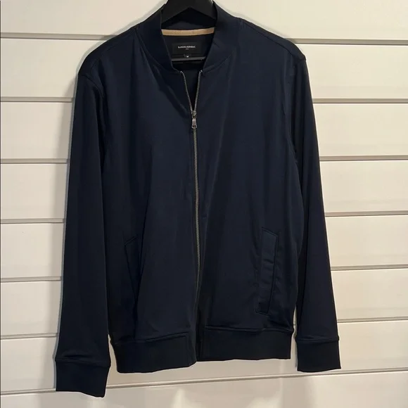 Banana Republic Navy Bomber Jacket - Picture 1 of 3